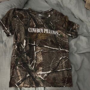 Camouflage cowboy pillows T-Shirt